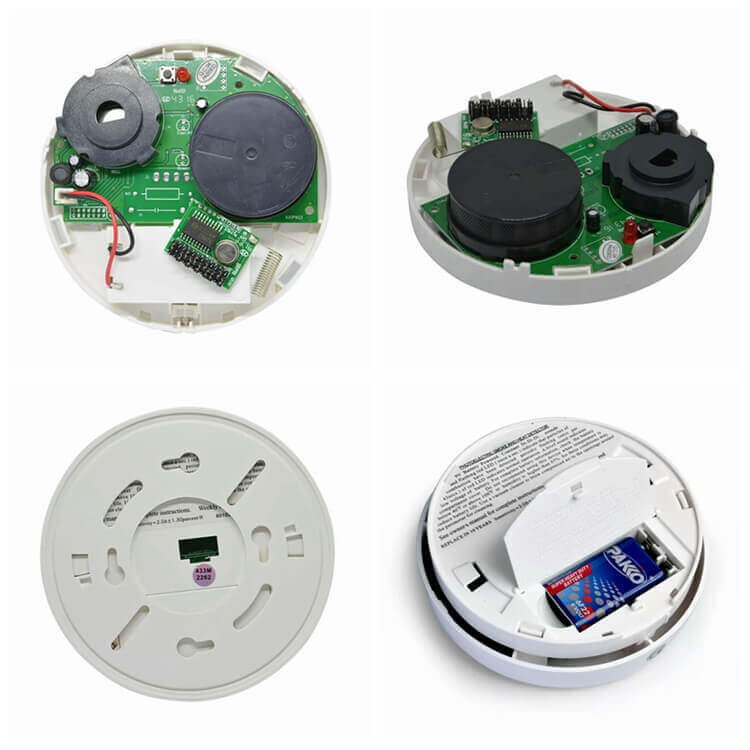 standalone wireless smoke alarms 433mhz smoke detector