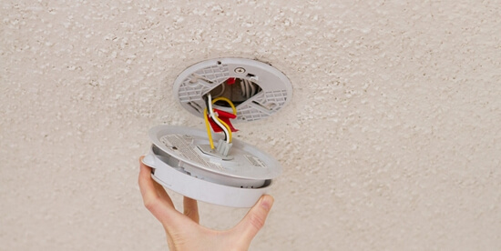 hardwired fire detectors