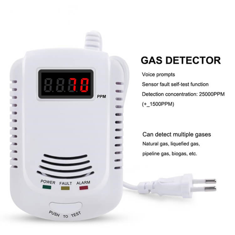 HF500 Natural Gas Alarm HF500 Alarma para el hogar