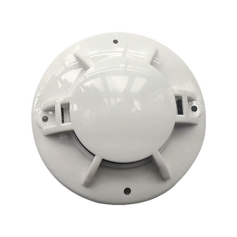 Hard wired fire detector photoelectric smoke detector mains smoke alarm