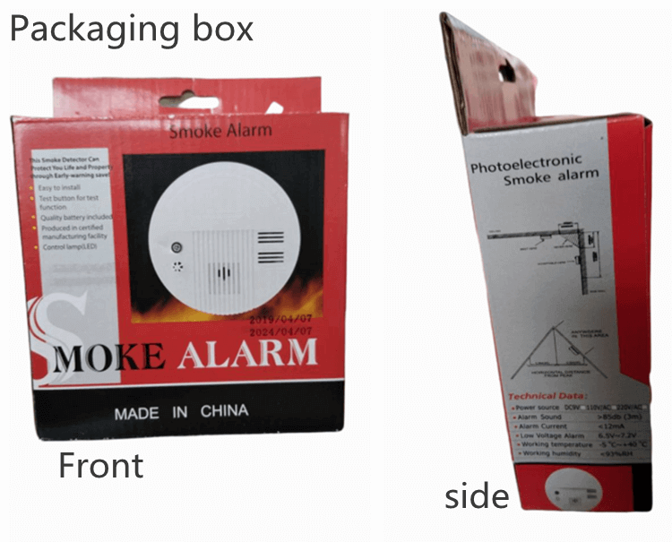 sumring fire alarm smoke detector with color packing is also called top rated smoke detectors