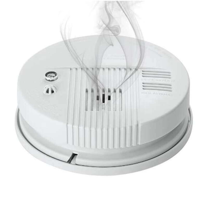 fire detector fire alarm smoke detector optical smoke alarm with dual voltage