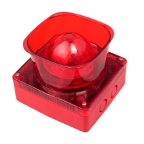 Fire or danger places security siren alarm outdoor siren fire alarm horn strobe