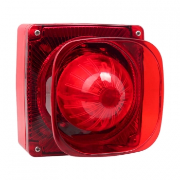Fire or danger places security siren alarm outdoor siren fire alarm horn strobe