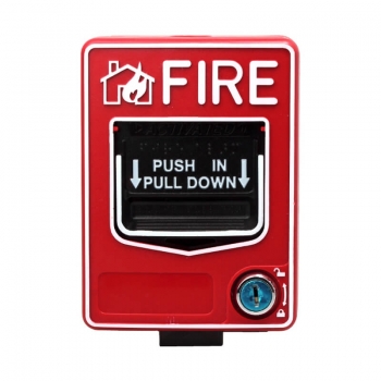 fire button fire alarm call point fire switch with key set