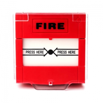 red fire alarm manual call point