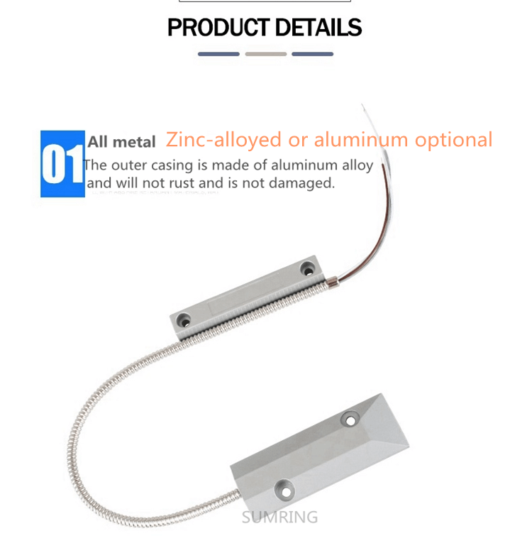 Magnetic Contact normally open reed switches