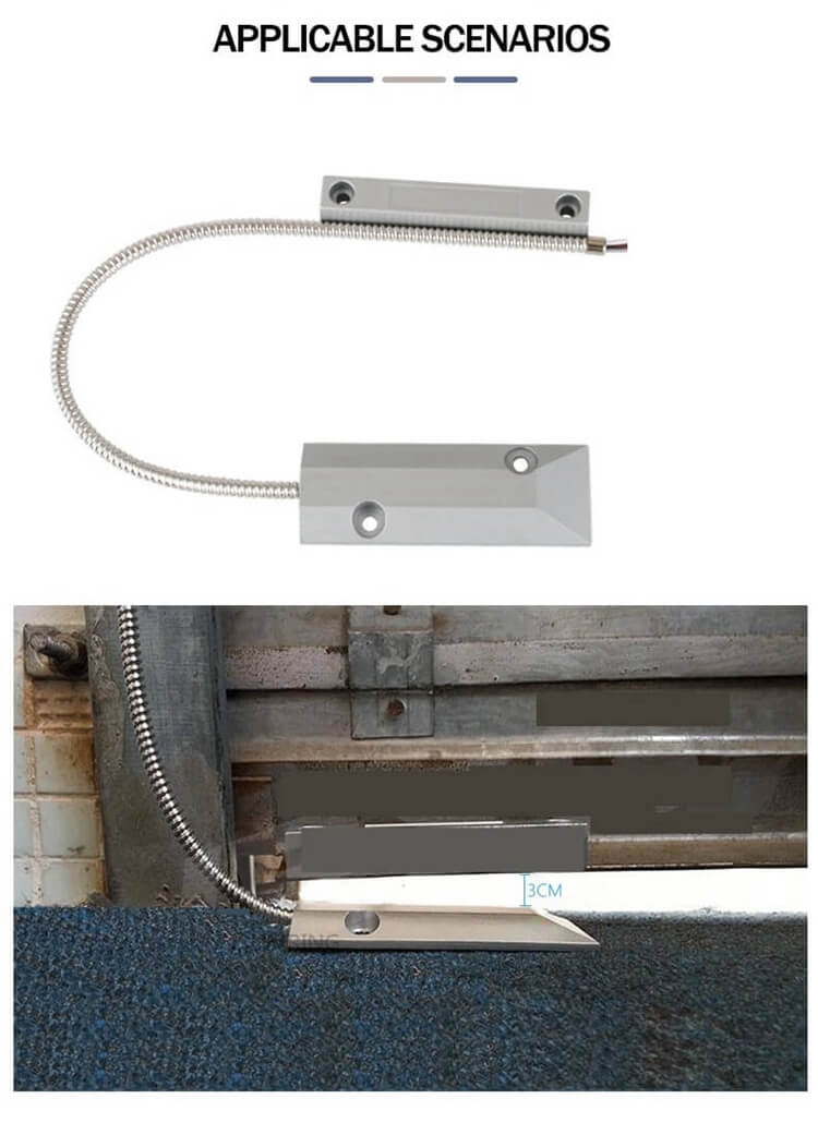 waterproof normally open reed switch