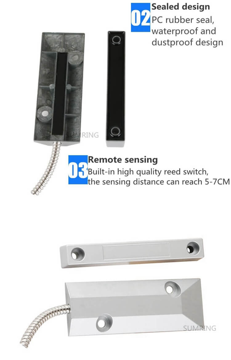 long sensor distance security door contact