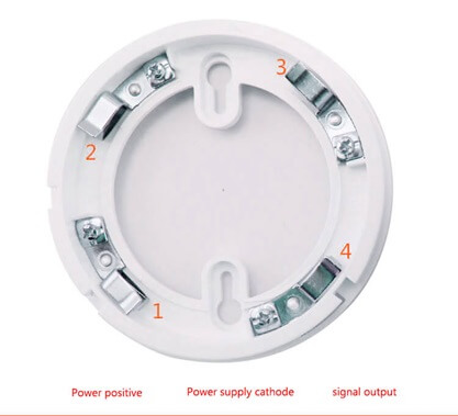 2 wired smoke and heat detector and combo smoke detector
