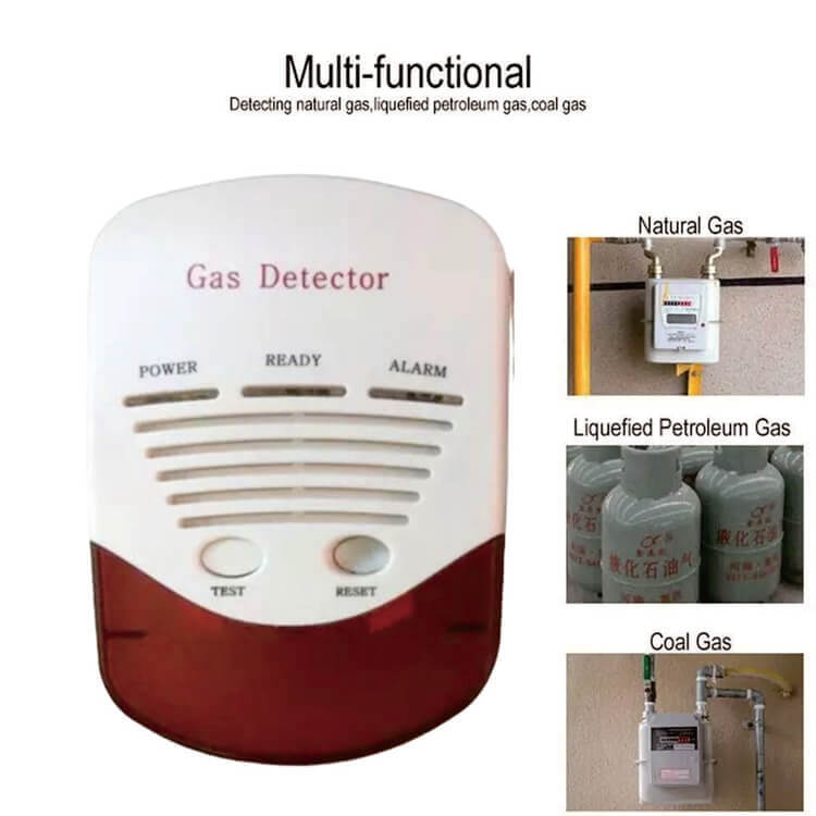 lpg alarm plug in natural gas detectors