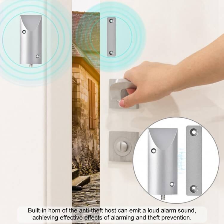 security door contacts normally closed reed switch