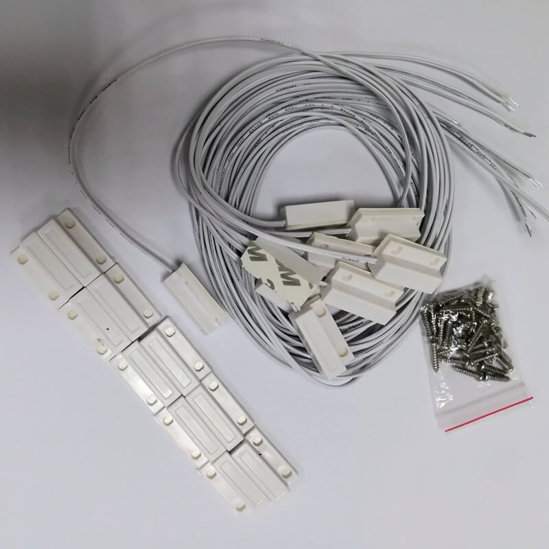 Surfaced window door security alarm magnetic door sensor