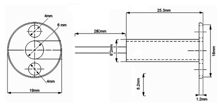 magnetic door sensor switch or intruder alarm door contact for home safety