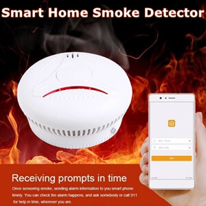 Good helper for home fire security: smart home smoke detector