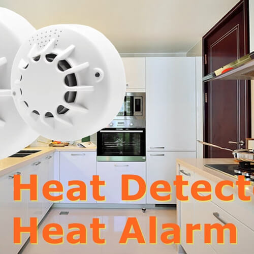 Standalone heat detector for fire safety - Sumring