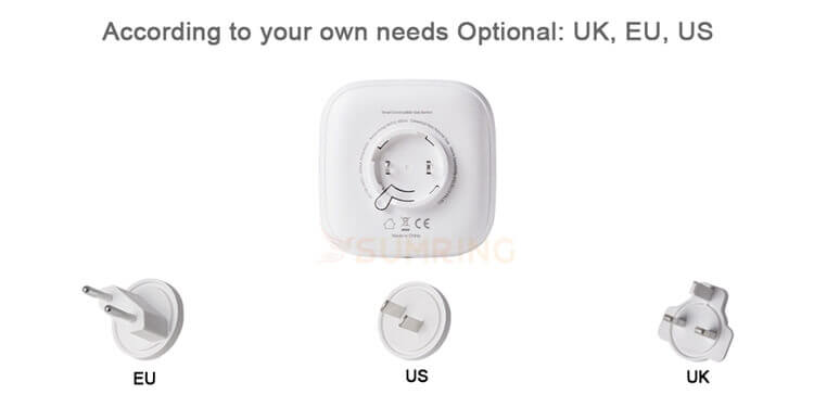 ac power smart gas detector wifi gas sensor
