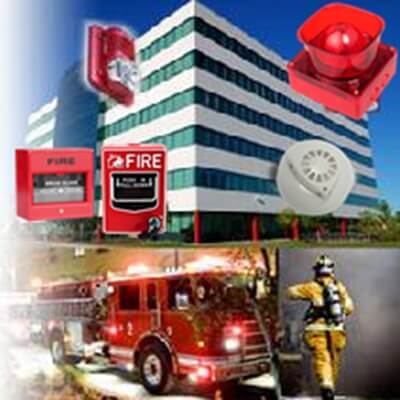 what are components of a building fire alarm system？