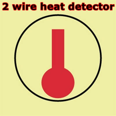 How‘s conventional 2 wire heat detectors ？