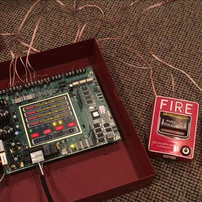 What is difference between an fire alarm annunciator panel and control panel ？
