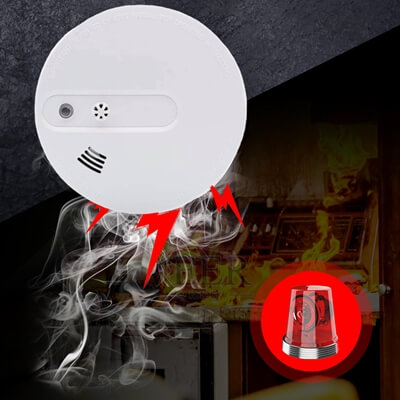 Keep the fire away with high temperature smoke detector！
