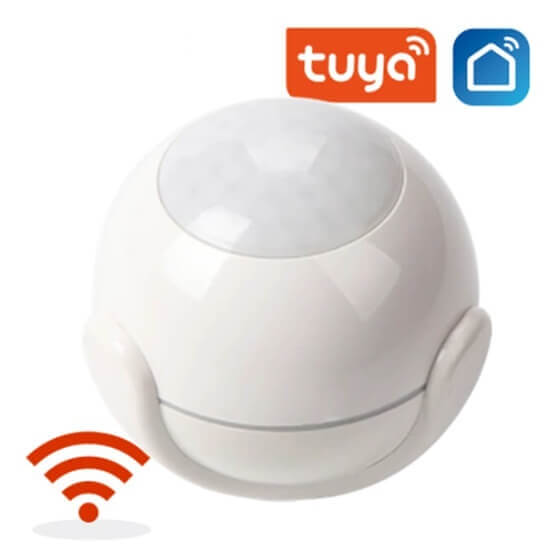 what's the working principle of the tuya smart motion sensor ？