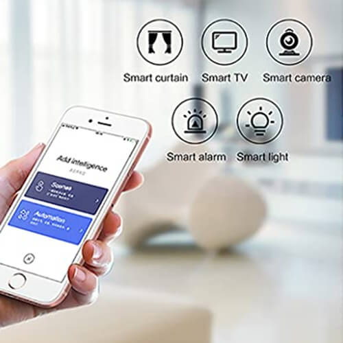 How does the smart life app motion sensor connect ？