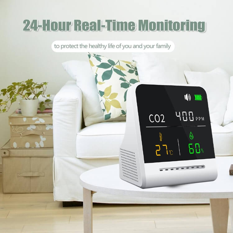 carbon dioxide monitor alarm