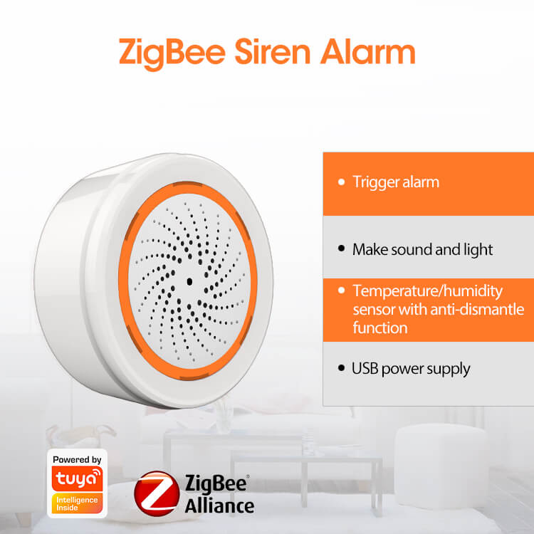 zigbee siren alarm
