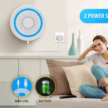 Home Assistant USB Zwave Siren Alarm Sensor