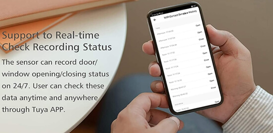 wifi magnetic door sensor
