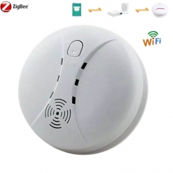 Tuya smart App control wifi smoke alarm fire alarm detector