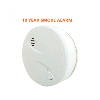 10 Year Smoke Detector Fire Alarm Photoelectric Smoke Alarm Sensor