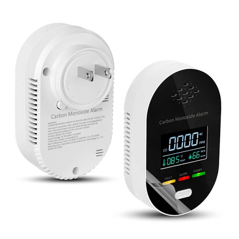 Wholesale Home Kitchen 85dB Temperature Relative Humidity Carbon Monoxide Alarm