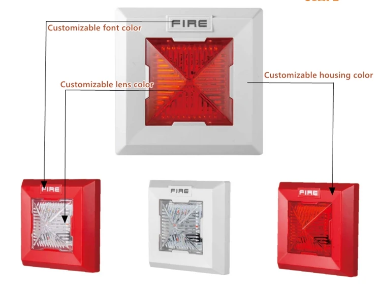 System Sensor Remote Led Indicator Conventional Fire Alarm Remote LED Indicator For Fire Alarm System