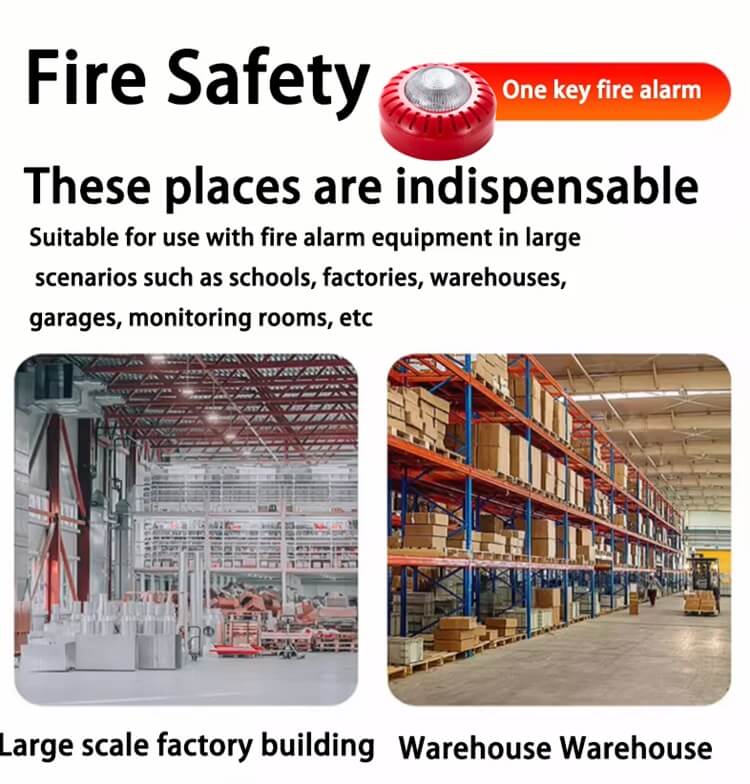 fire alarm strobe siren