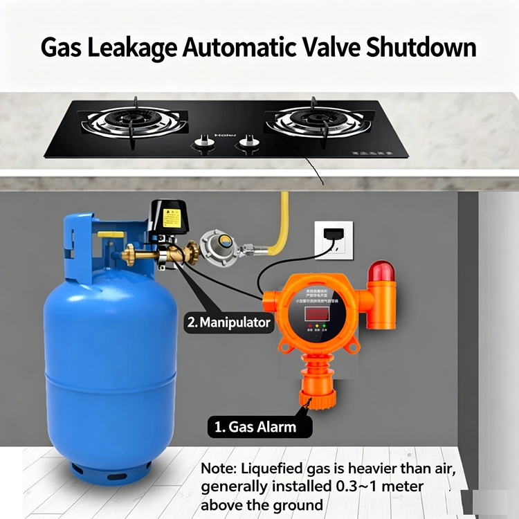 Wireless Commercial Gas Detector