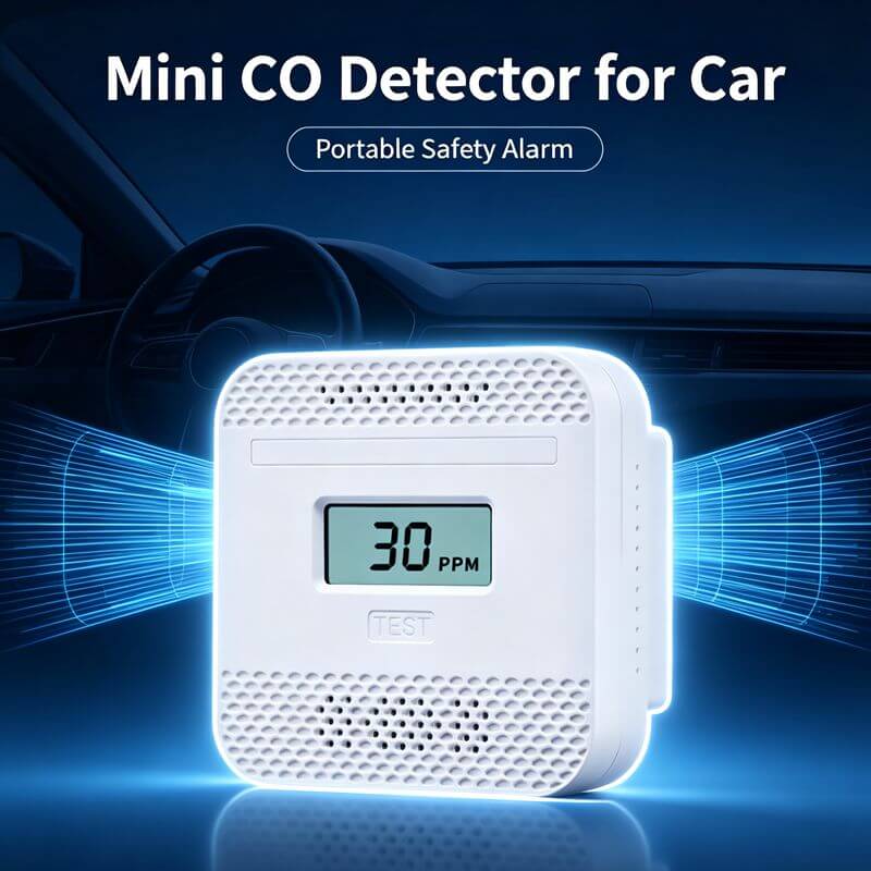 What Is the Detection Range of This Mini CO Monitor?