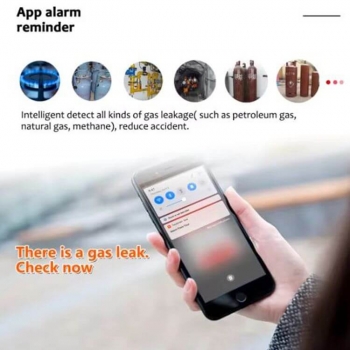 SR‑912W gas detector tuya mobile app push alarm reminder