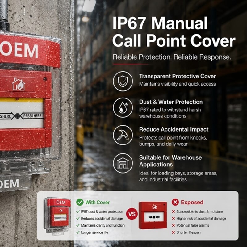 Why Should You Fit a Protective Cover on Your Manual Call Point?