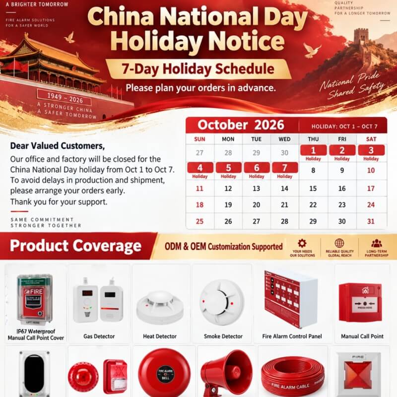 Heads Up: The 2026 China National Day Holiday Schedule
