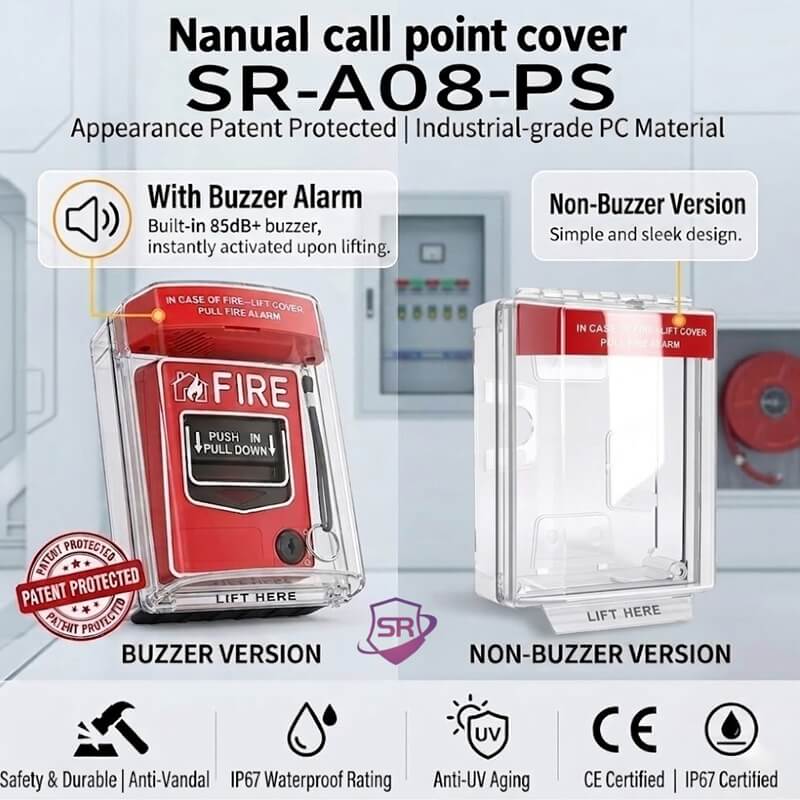 STI Cover vs SR-A08-PS Manual Call Point Cover: Cost & Feature Comparison